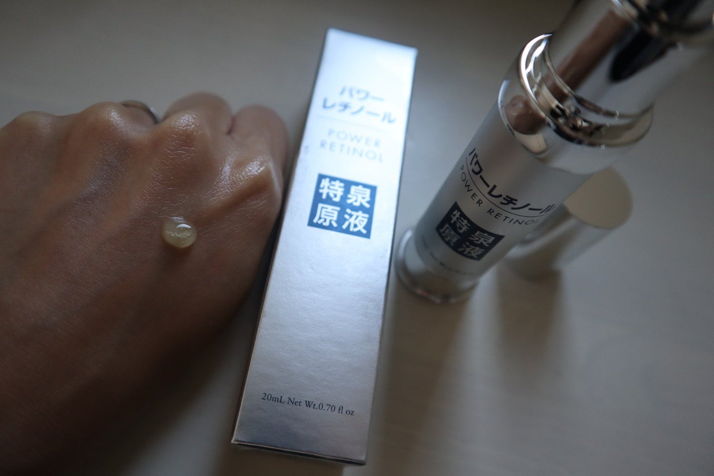 パワーレチノール原液美容液/特泉原液/美容液を使ったクチコミ(3枚目)