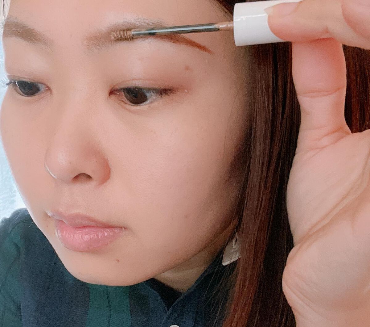 フェイクブロウマスカラEX/サナ ニューボーン/眉マスカラを使ったクチコミ（3枚目）