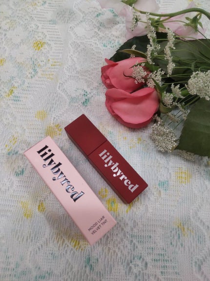ムードライアー ベルベットティント/lilybyred/リップティントを使ったクチコミ(2枚目)
