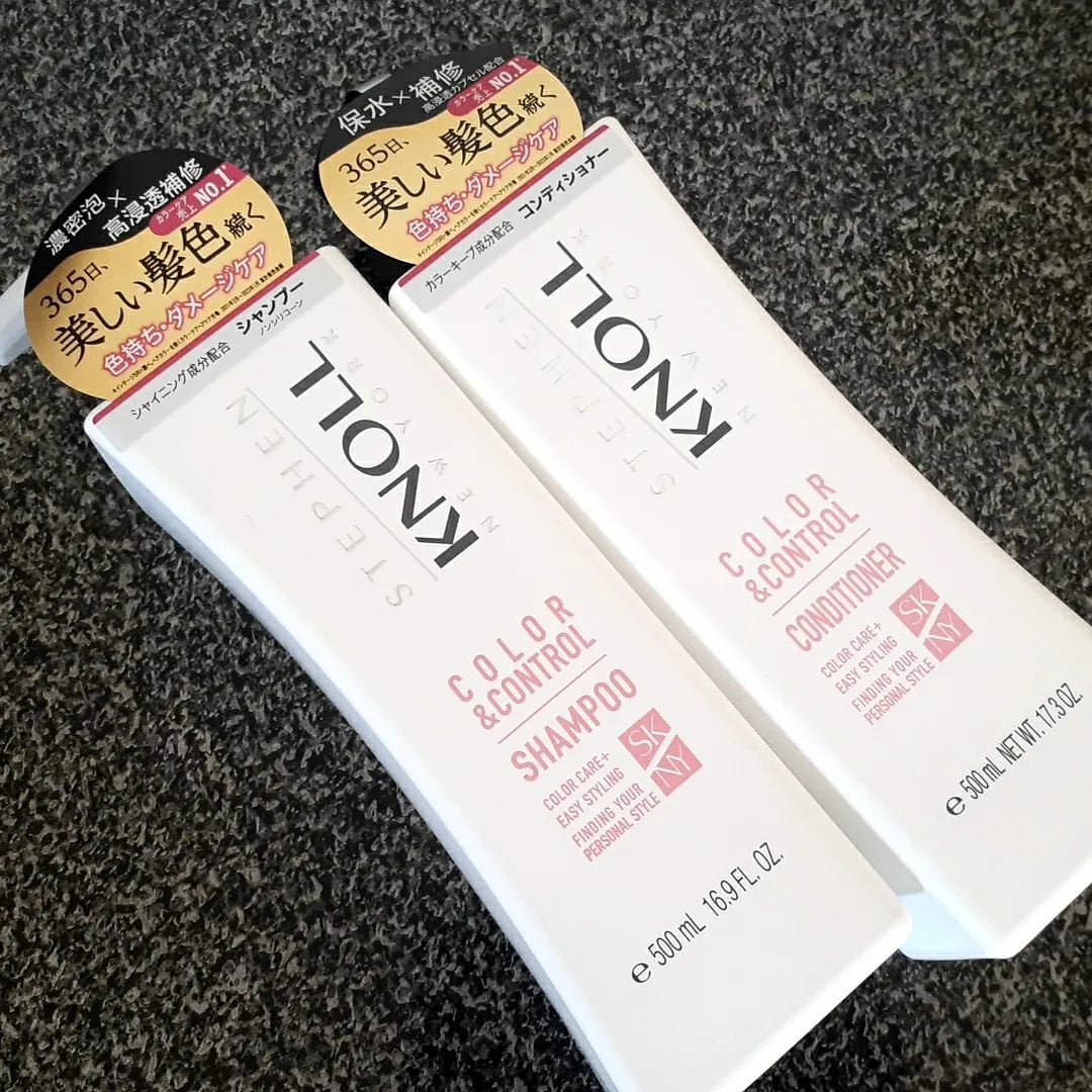 カラーコントロール シャンプー W/コンディショナー W/スティーブンノル ニューヨーク/市販シャンプーを使ったクチコミ(5枚目)