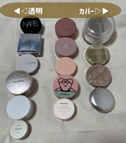 ナイトミネラルファンデーション/エトヴォス/ルースパウダーを使ったクチコミ(5枚目)