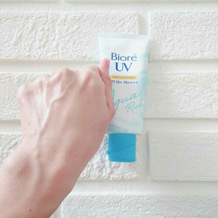 ビオレUV アクアリッチ ライトアップエッセンス/ビオレ/日焼け止めクリームを使ったクチコミ(4枚目)