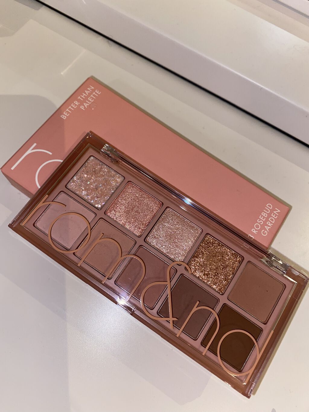 ベターザンパレット/rom&nd/アイシャドウパレットを使ったクチコミ（2枚目）