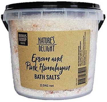 Natures Delight Epsom & Pink Himalayan Bath Salt
