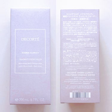 イドラクラリティ　薬用 トリートメント エッセンス ウォーター/DECORTÉ/化粧水を使ったクチコミ（2枚目）