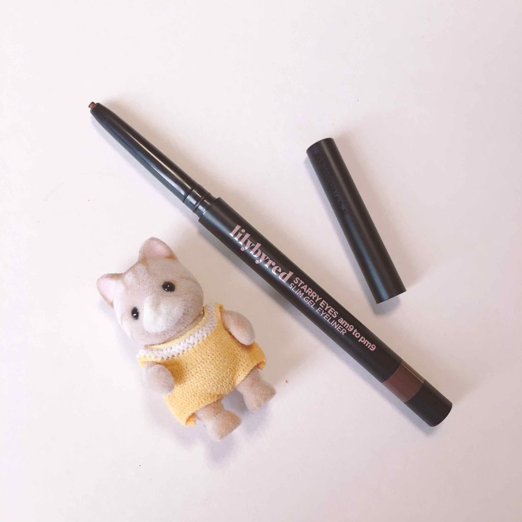 スターリーアイズスリムジェルアイライナー/lilybyred/ジェルアイライナーを使ったクチコミ（1枚目）