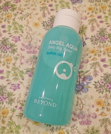 BEYOND ANGEL AQUA デイリービッグトナーのクチコミ「大容量でコスパ良さそうなのと、肌荒れ鎮静て有名なツボクサエキスが入ってるので期待して使ってみま.....」（1枚目）