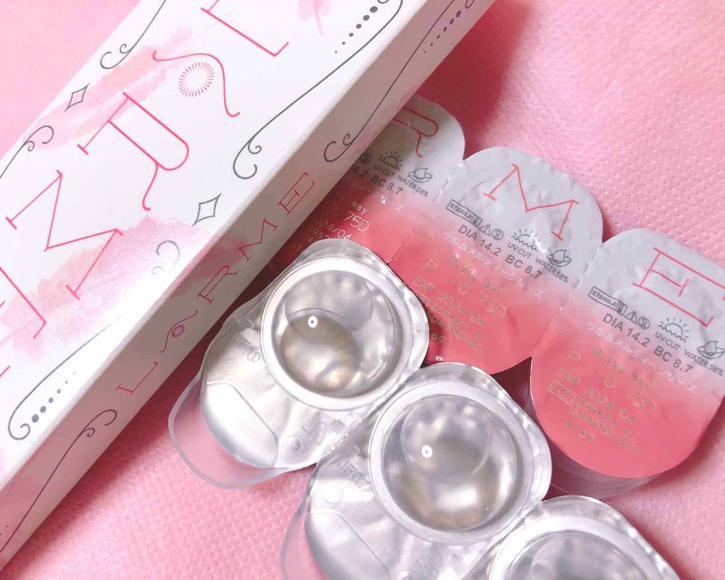 LARME MELTY SERIES(ラルムメルティシリーズ)/LARME/カラーコンタクトレンズを使ったクチコミ（3枚目）