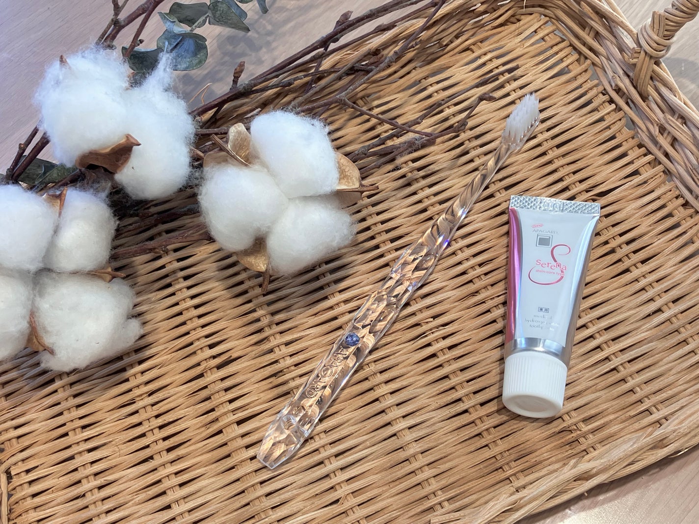 アパガードクリスタル歯ブラシ/アパガード/歯ブラシを使ったクチコミ(1枚目)