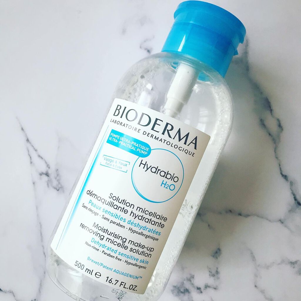 イドラビオ エイチツーオー/ビオデルマ/クレンジングウォーターを使ったクチコミ（1枚目）