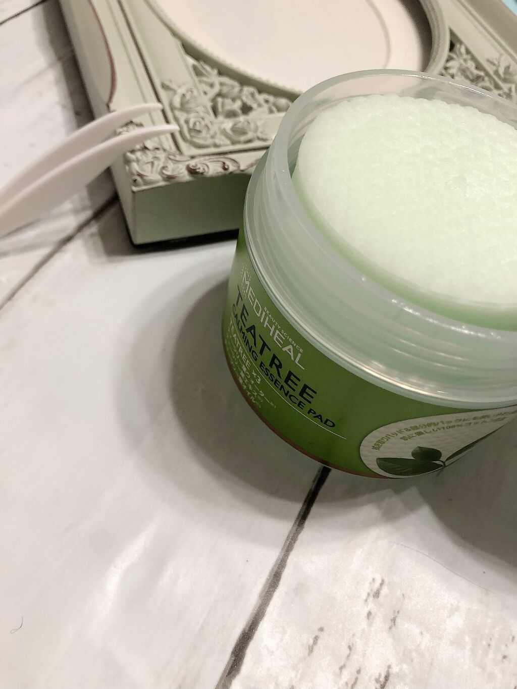 ティーツリーカーミングエッセンスパッド/MEDIHEAL/トナーパッドを使ったクチコミ（2枚目）