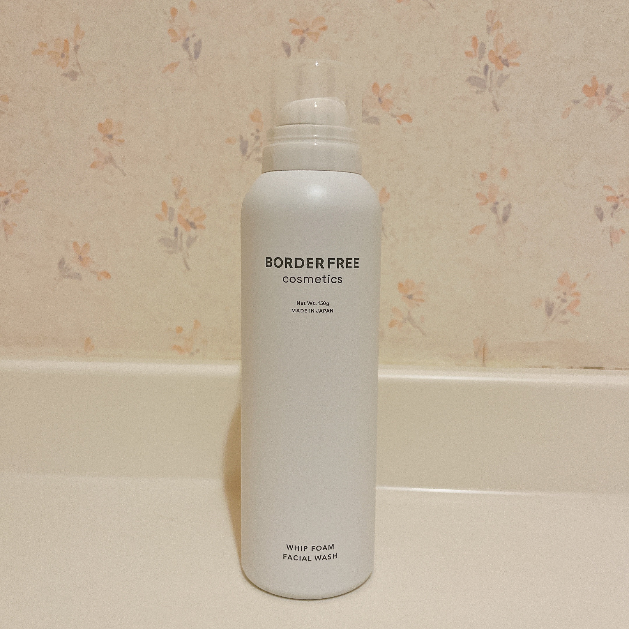 ホイップフォームフェイシャルウォッシュ/BORDER FREE cosmetics/洗顔フォームを使ったクチコミ（1枚目）