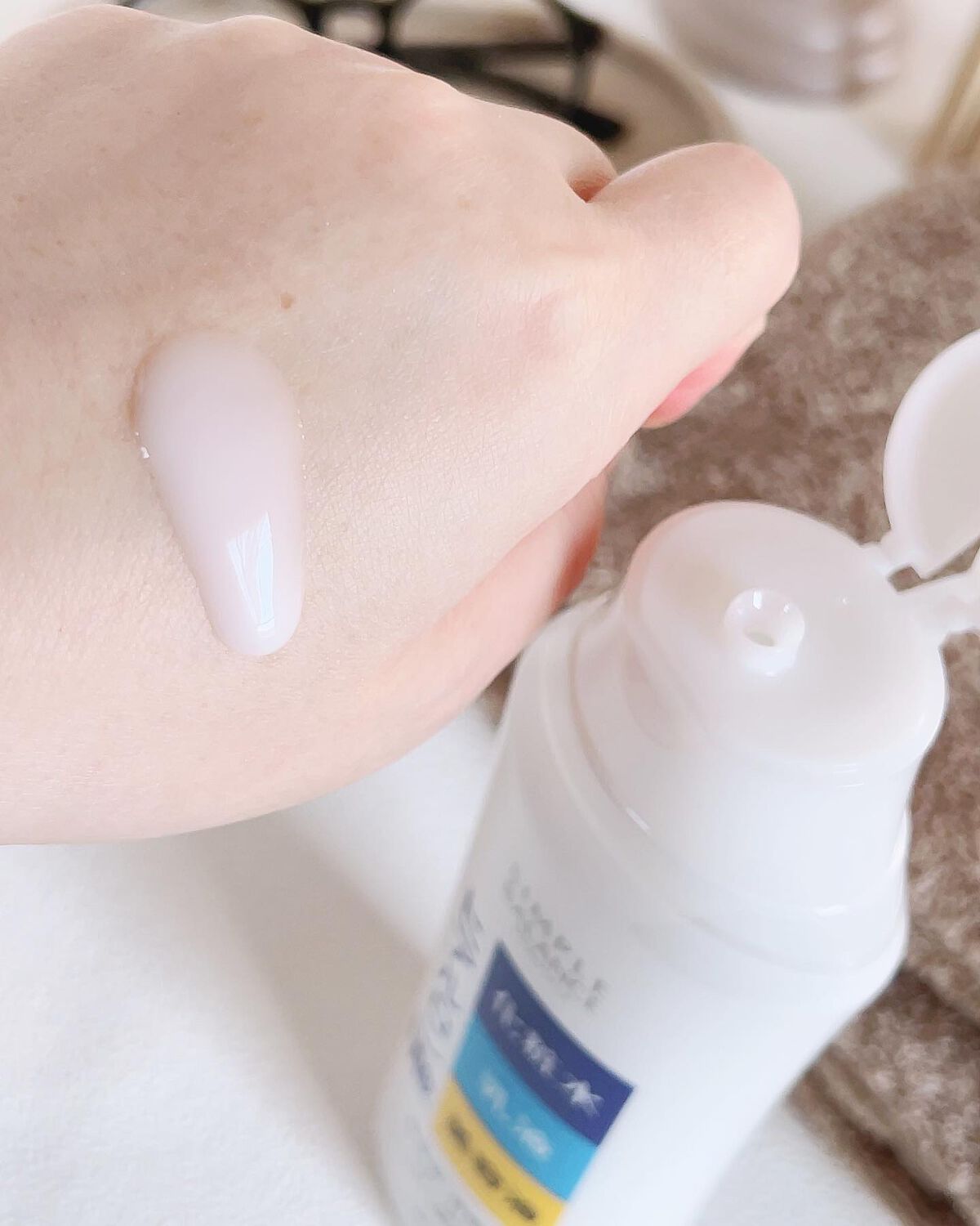 うるおいローション/シンプルバランス/オールインワン化粧品を使ったクチコミ(4枚目)