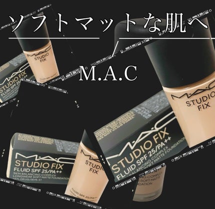 スタジオ フィックス フルイッド SPF 25/M・A・C/リキッドファンデーションを使ったクチコミ(1枚目)