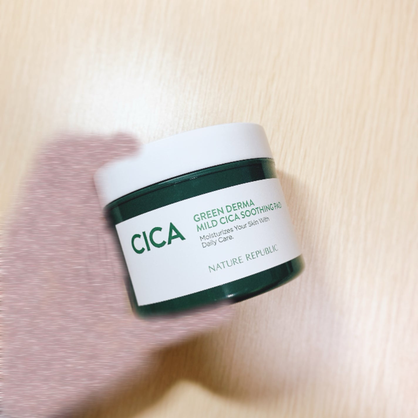 グリーンダーマCICAエッセンシャルパッド/ネイチャーリパブリック/トナーパッドを使ったクチコミ(1枚目)