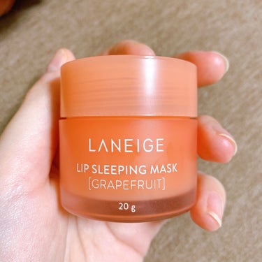 乾燥くちびるレスキューアイテム！💋

・LANEIGE リップ スリーピングマスク
（グレープフルーツ🍊）


前から気になってはいたのですが、なかなか購入するタイミングがなく…。

加湿器が壊れてしま