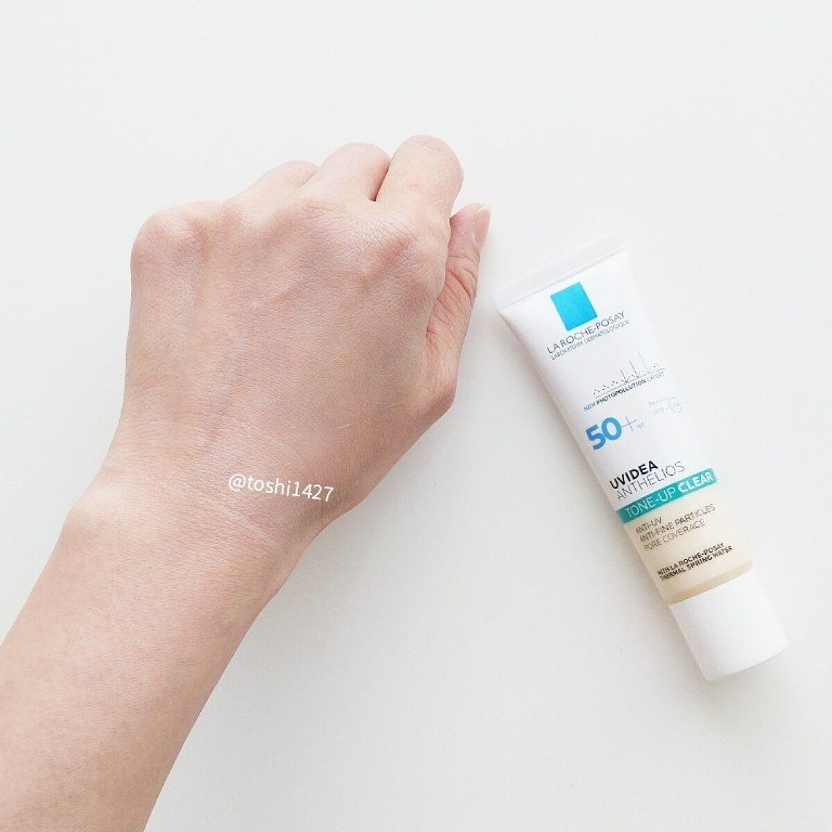 UVイデア XL プロテクショントーンアップ クリア/ラ ロッシュ ポゼ/化粧下地を使ったクチコミ（3枚目）