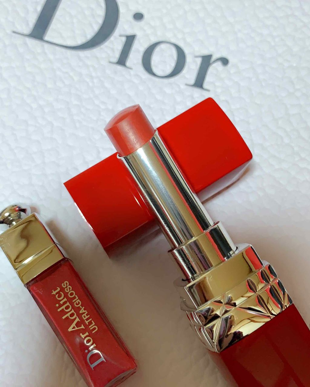 ルージュ ディオール ウルトラ ルージュ/Dior/口紅を使ったクチコミ（1枚目）