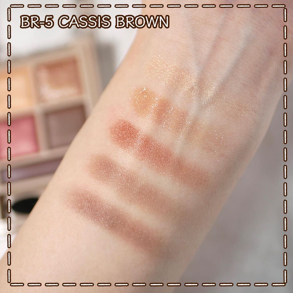 パノラマデザイン アイパレット/Visée/アイシャドウパレットを使ったクチコミ(6枚目)