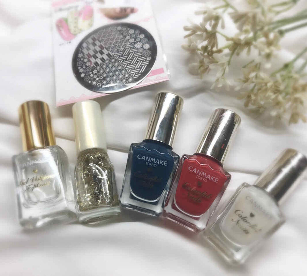 ジェルボリュームトップコート/キャンメイク/ネイルトップコートを使ったクチコミ（2枚目）