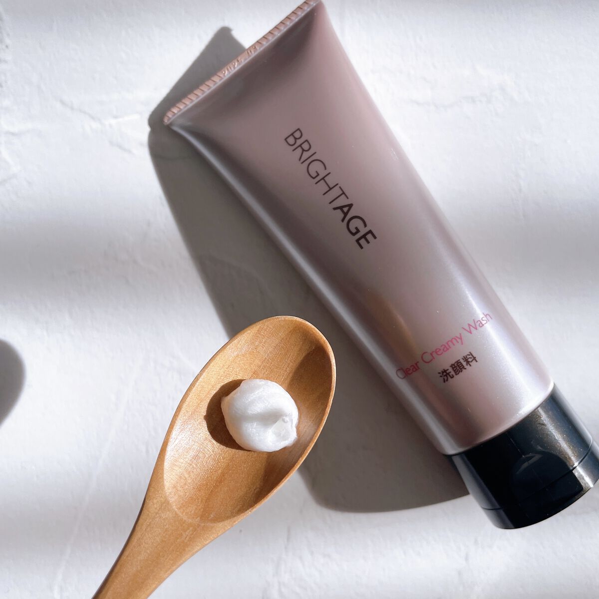 クリア クリーミーウォッシュ/BRIGHTAGE/洗顔フォームを使ったクチコミ（2枚目）