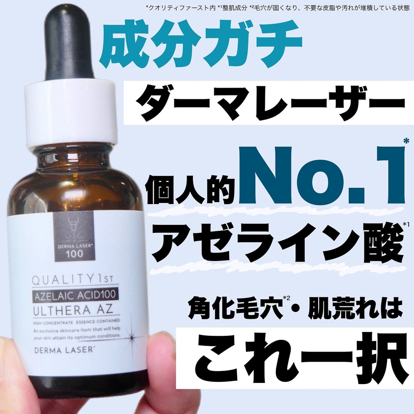 ダーマレーザー ウルセラAZ/クオリティファースト/美容液を使ったクチコミ(1枚目)
