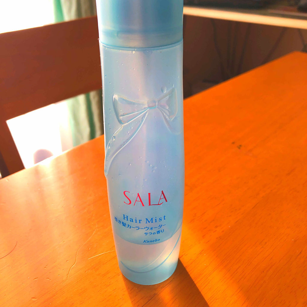 巻き髪カーラーウォーター(サラの香り)/SALA/ヘアミストを使ったクチコミ（1枚目）