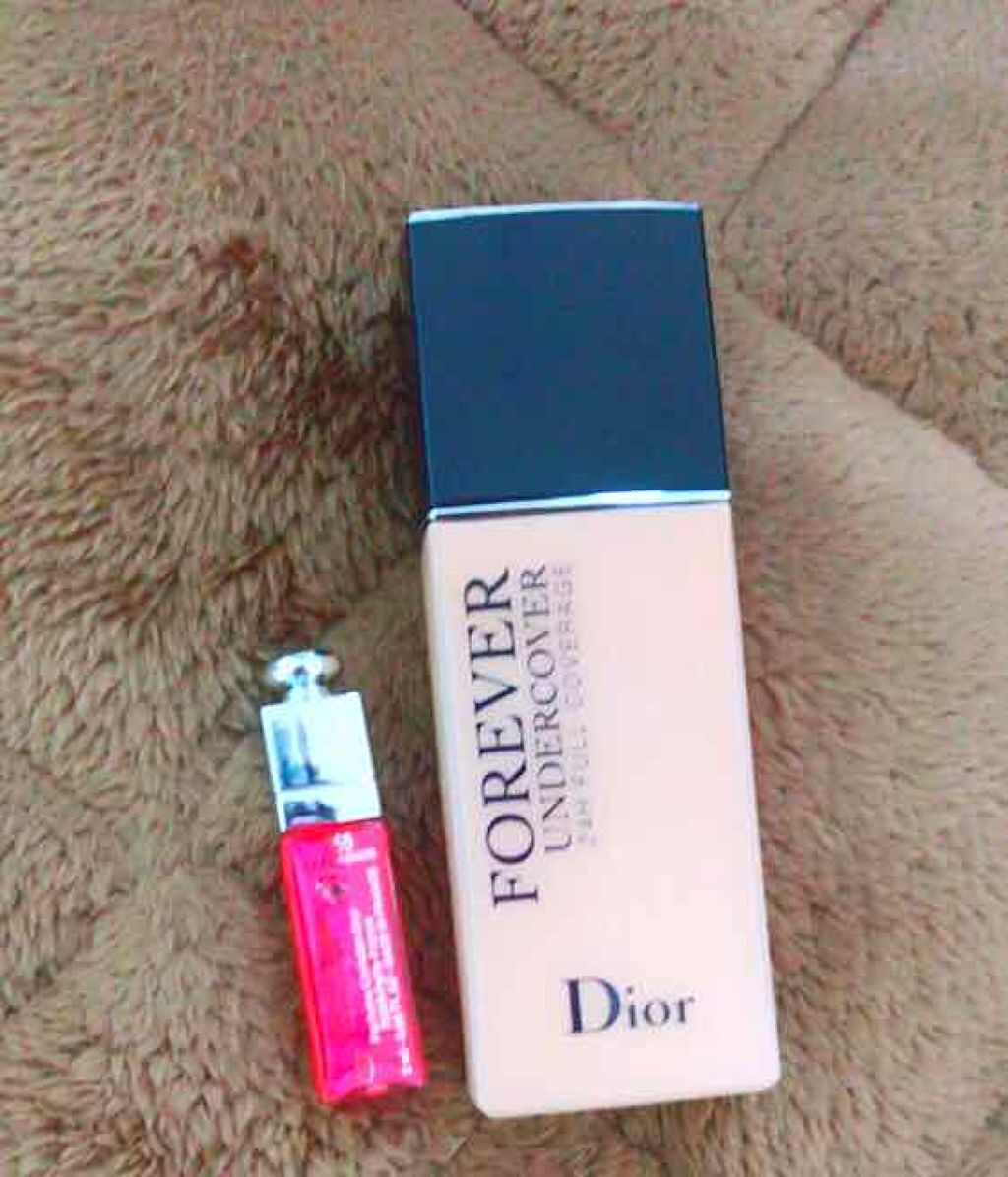 ディオールスキン フォーエヴァー アンダーカバー 010 アイボリー/Dior/リキッドファンデーションを使ったクチコミ（1枚目）