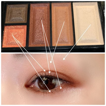 ショコラスウィート アイズ ソフトマット/リンメル ロンドン/アイシャドウパレットを使ったクチコミ(2枚目)