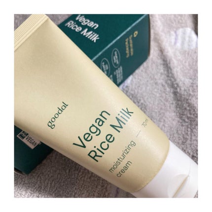 ヴィーガンライスミルク保湿ローション/goodal/フェイスクリームを使ったクチコミ(6枚目)