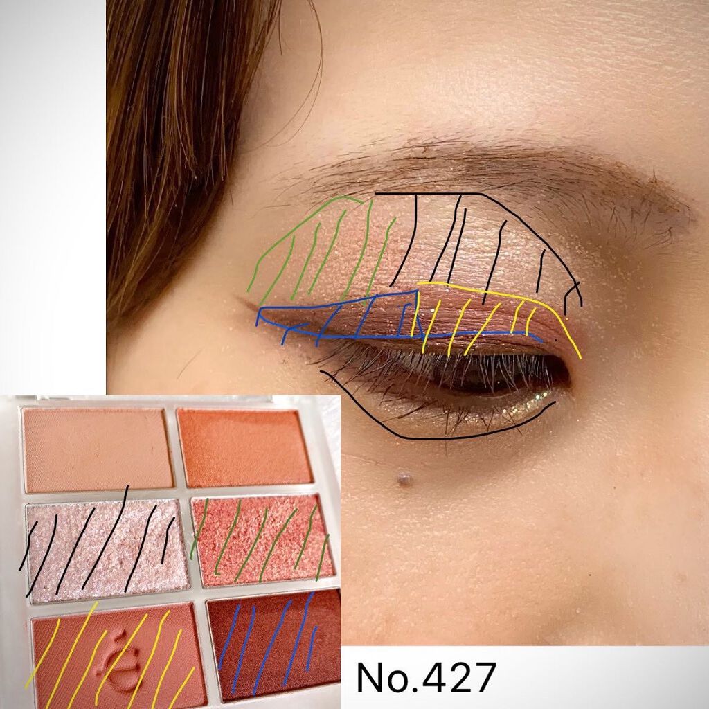 プロアイシャドウパレットセシル/CELEFIT/アイシャドウパレットを使ったクチコミ(6枚目)