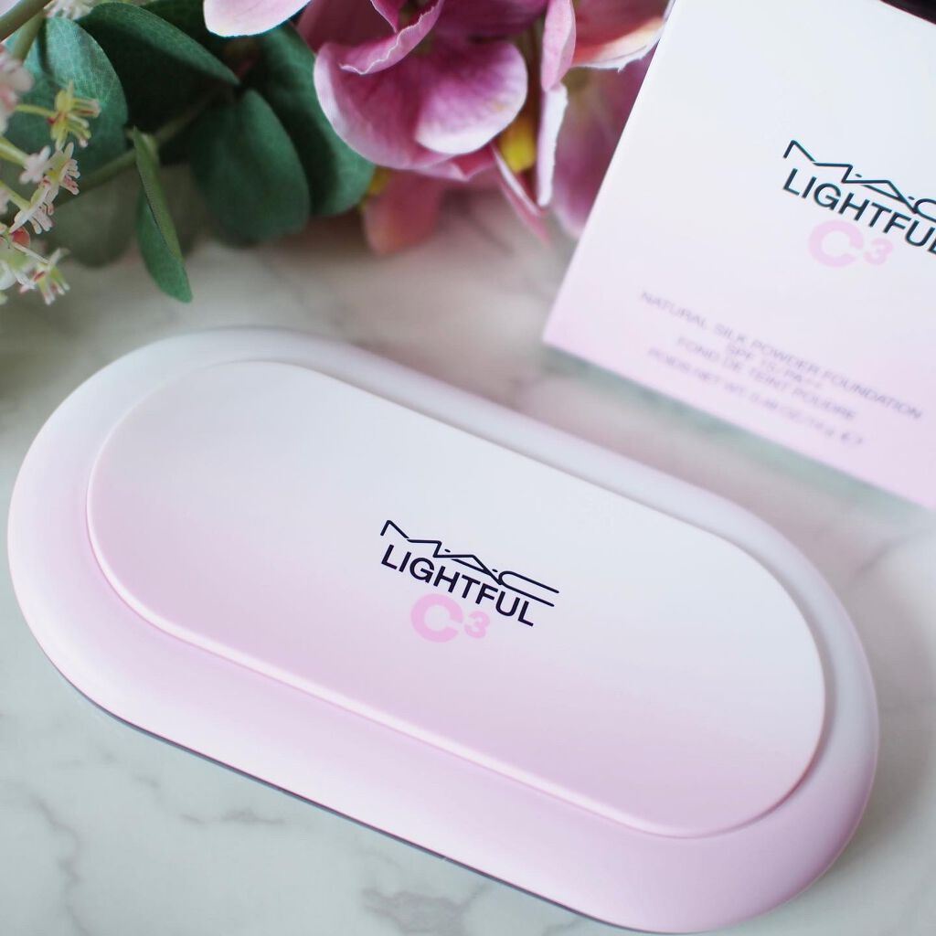 ライトフル C3 ナチュラル シルク パウダーファンデーション/M・A・C/パウダーファンデーションを使ったクチコミ(1枚目)