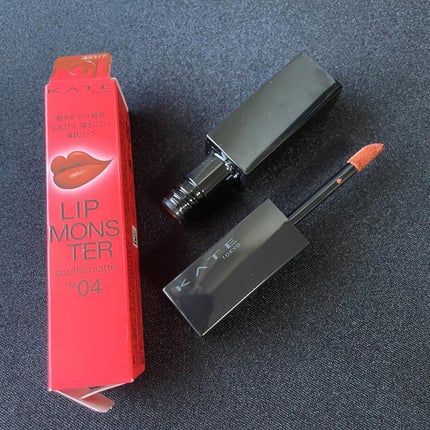 リップモンスター スフレマット/KATE/口紅を使ったクチコミ(6枚目)