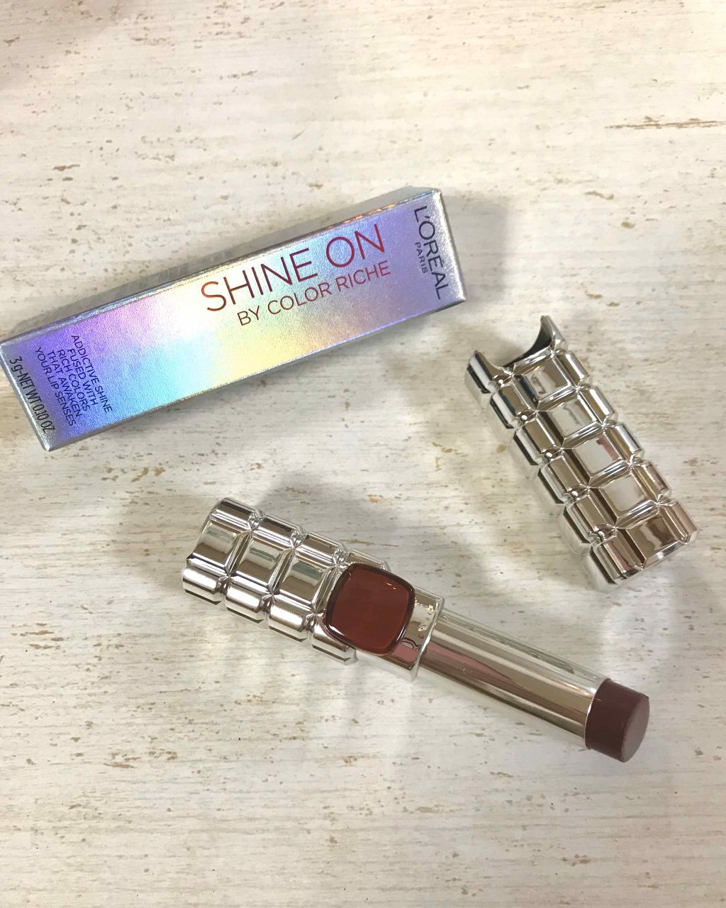 シャインオン/ロレアル パリ/口紅を使ったクチコミ（1枚目）