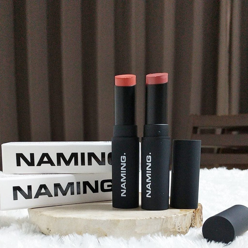 スマッジセミマットリップスティック/NAMING./口紅を使ったクチコミ(1枚目)