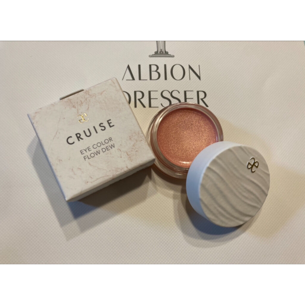 アイカラー フローデュウ BR01/エレガンス クルーズ/ジェル・クリームアイシャドウを使ったクチコミ（1枚目）