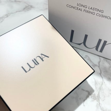 ロングラスティングコンシールフィクシングクッション /LUNA/クッションファンデーションを使ったクチコミ(2枚目)