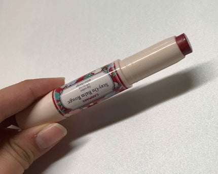 ステイオンバームルージュ/キャンメイク/口紅を使ったクチコミ(2枚目)