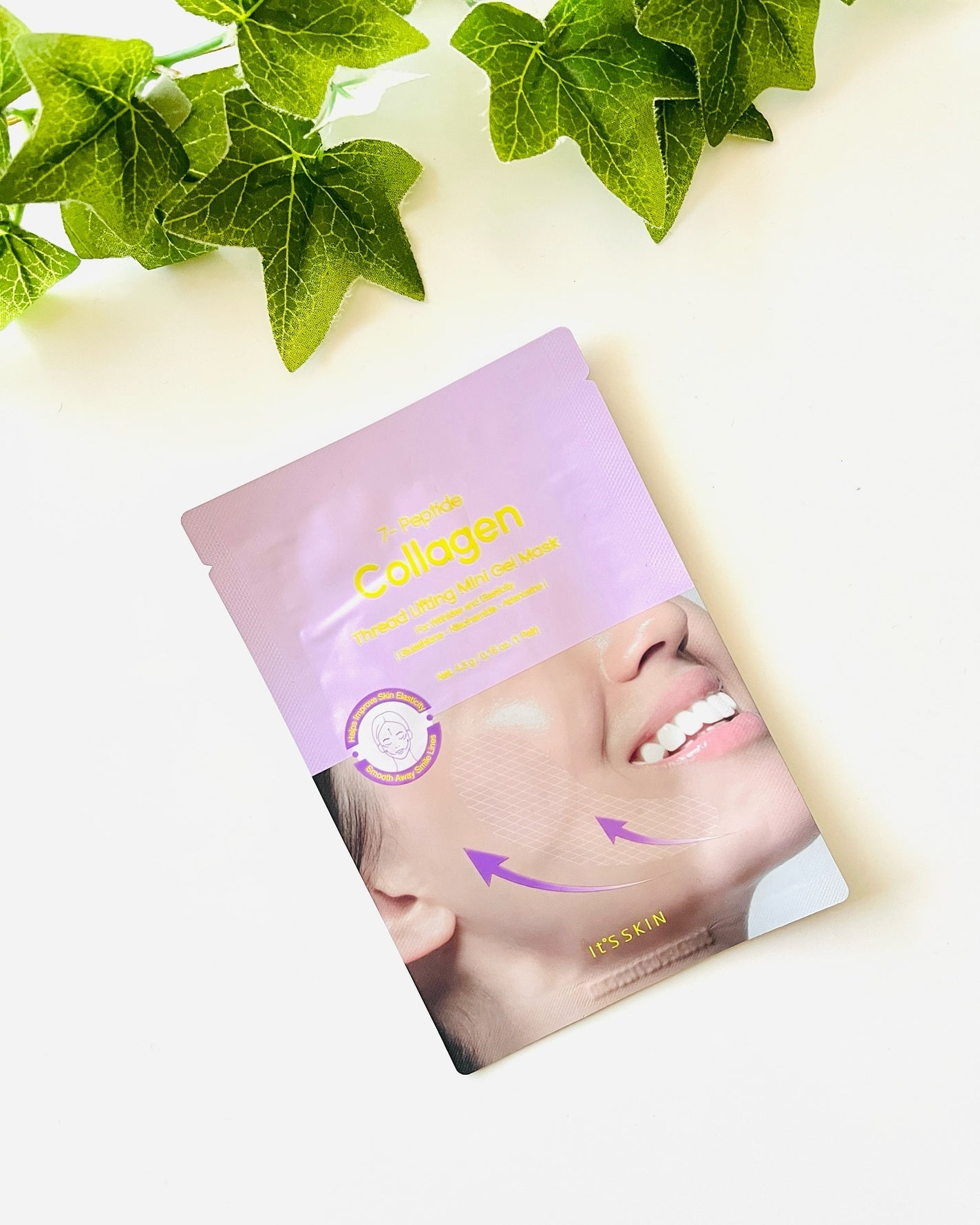 7-ペプチド コラーゲン 糸リフト ミニ ジェルマスク/It's skin/シートマスク・パックを使ったクチコミ(1枚目)