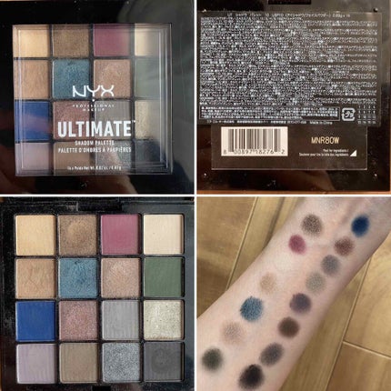 UT シャドウ パレット/NYX Professional Makeup/アイシャドウパレットを使ったクチコミ(2枚目)