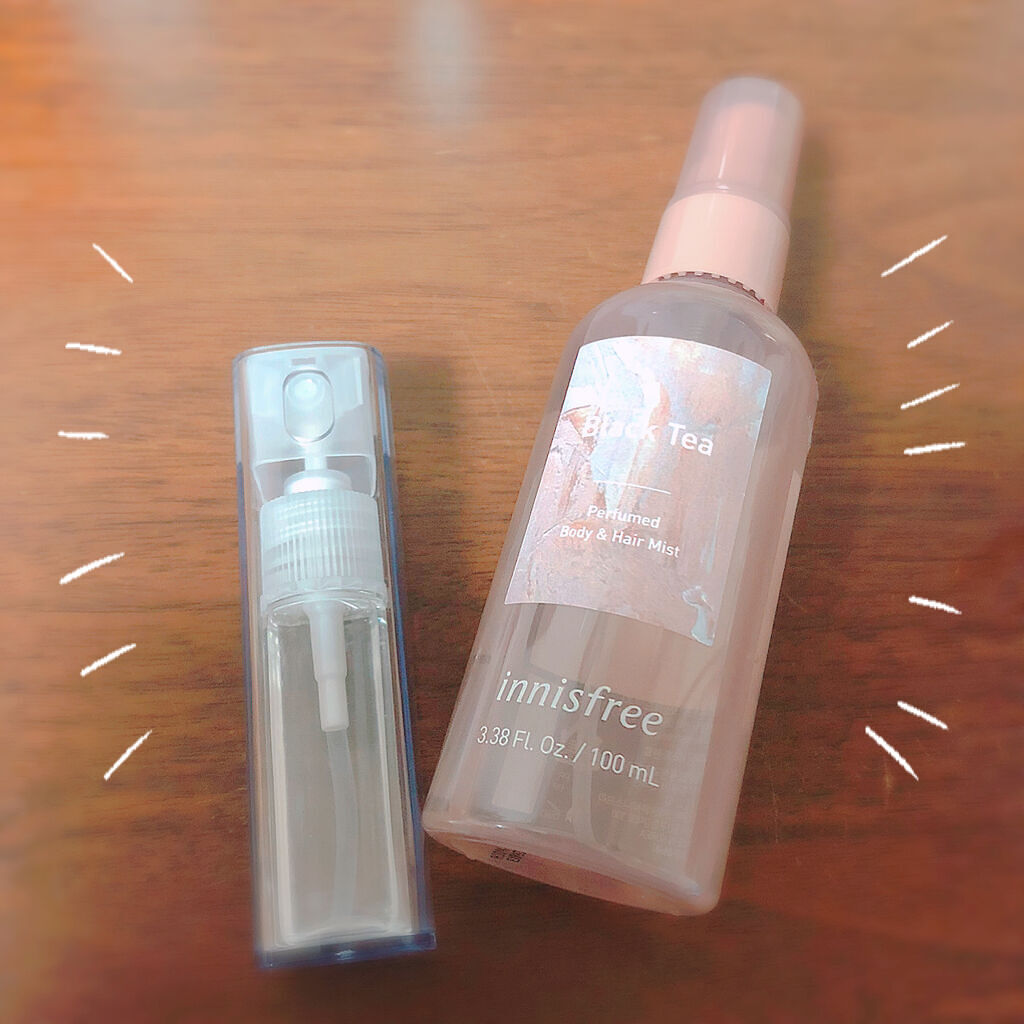 パフュームド ボディ＆ヘアミスト/innisfree/香水(その他)を使ったクチコミ（2枚目）