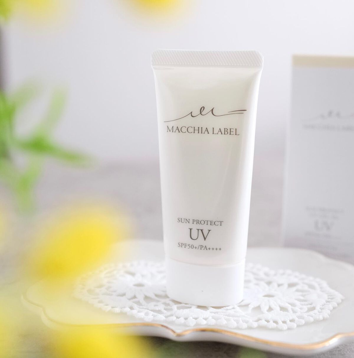 サンプロテクトUVジェル50＋/Macchia Label/日焼け止めジェルを使ったクチコミ（1枚目）