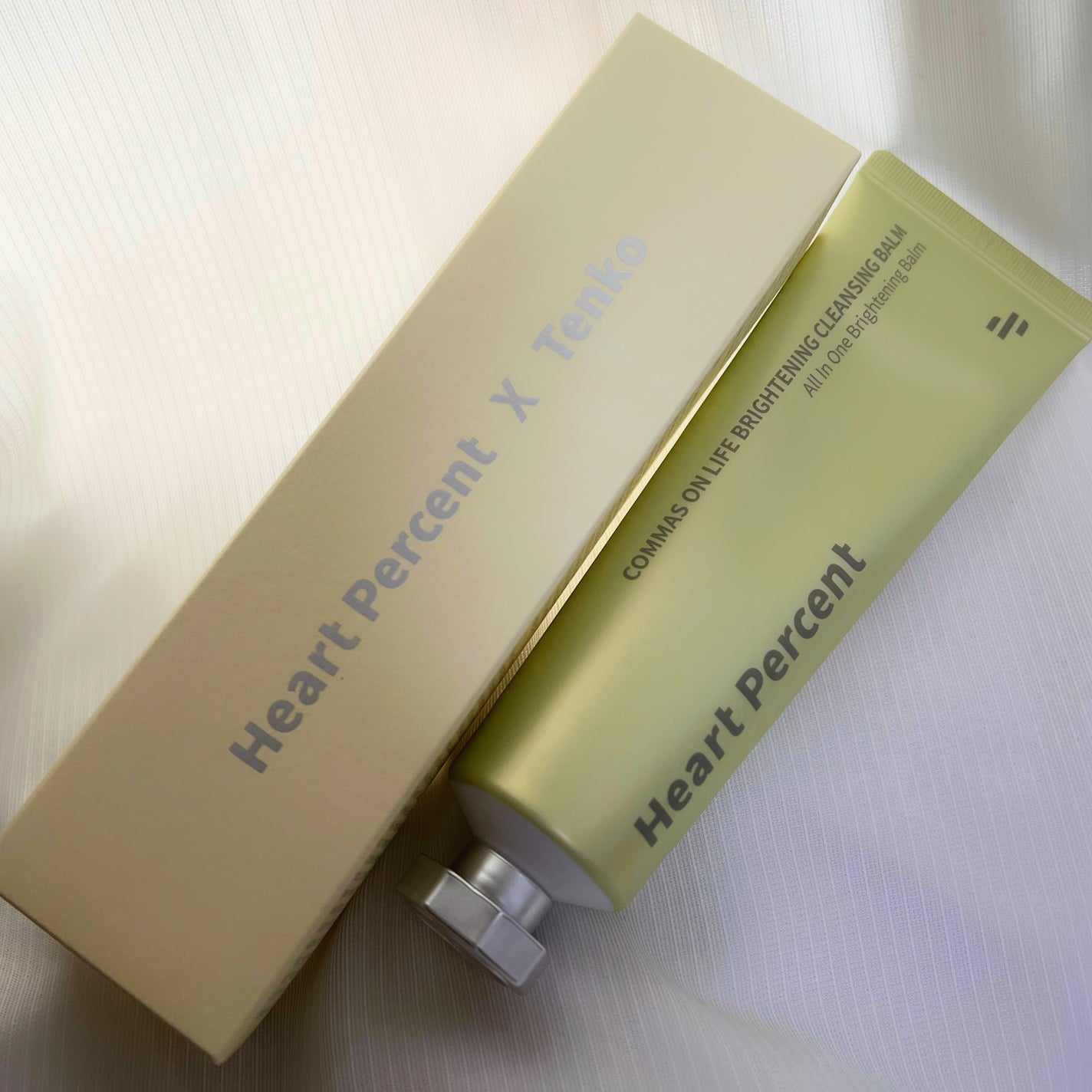 コンマス オン ライフ ブライトニング クレンジングバーム/Heart Percent/クレンジングバームを使ったクチコミ(1枚目)