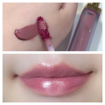 センシュアルフィックスティント 08 ダーティーローズヒップ/Ririmew/リップティントを使ったクチコミ(2枚目)