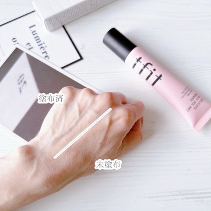 デリケートシルクベールアートプライマー/TFIT/化粧下地を使ったクチコミ(5枚目)