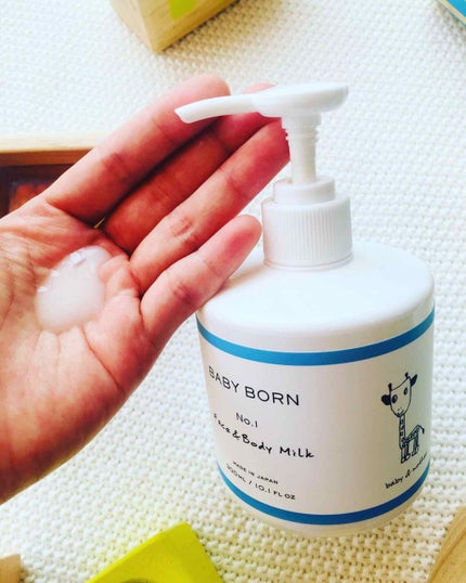 ベビーボーンフェイス&ボディミルク/BABY BORN/ボディミルクを使ったクチコミ(2枚目)