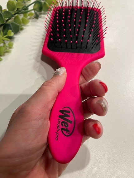 プロパドル ディタングラー ピンク/ウェットブラシ/ヘアブラシを使ったクチコミ(3枚目)