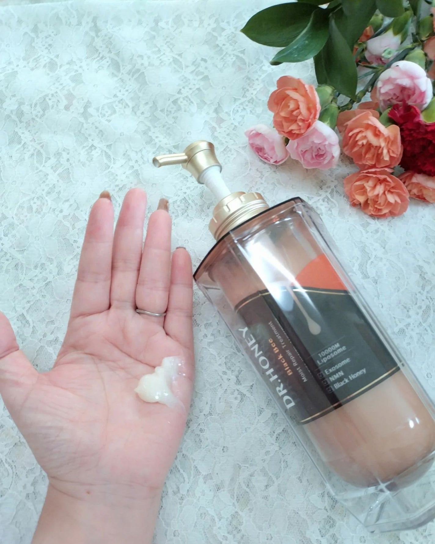 DRハニー ブラックビー モイスト リペア シャンプー/ヘアトリートメント/DR.HONEY/市販シャンプーを使ったクチコミ(5枚目)