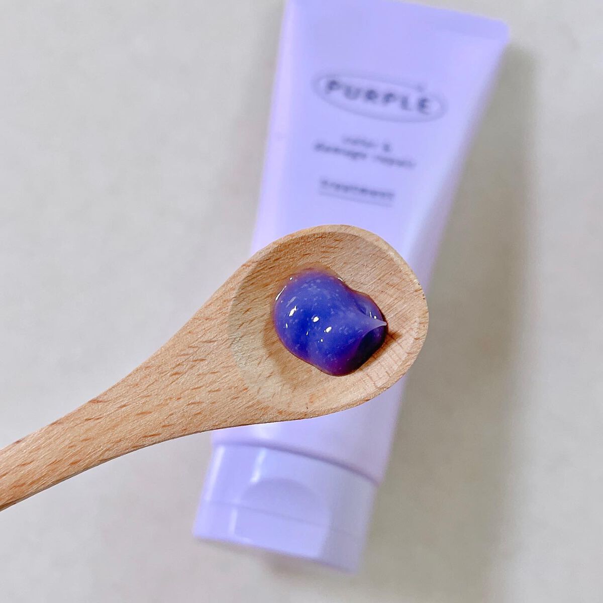 カラーシャンプー＆トリートメント トリートメント パープル/ダイアン/市販シャンプーを使ったクチコミ（3枚目）