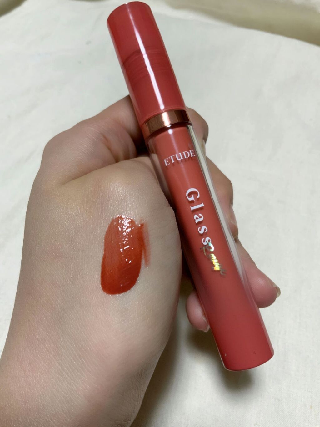 グロッシールージュティント/ETUDE/リップグロスを使ったクチコミ（2枚目）